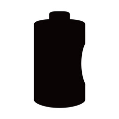 black and white vector icons representing various battery charge levels, power status, and energy concepts for technology, mobile devices, and electrical applications