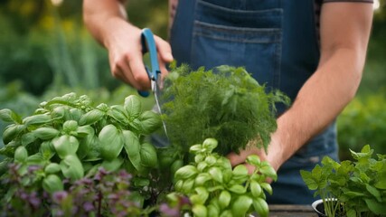 hands holding a bunch of fresh green peas