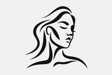 woman with long hair