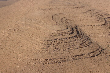 Mountains between Agdz and Ait Saoune in Morocco