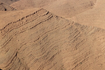 Mountains between Agdz and Ait Saoune in Morocco