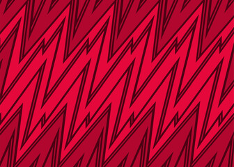 Abstract background with seamless gradient zigzag line pattern