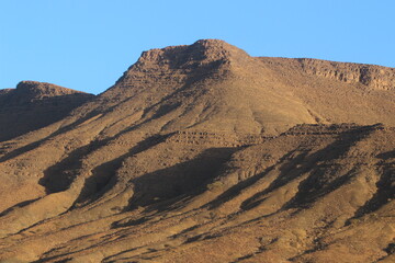 Mountains between Agdz and Ait Saoune in Morocco