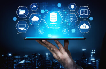 Cloud computing, cloud strategy, and cloud technology transforming digital infrastructure with scalable services, secure data storage, and cloud-based digital business solutions. Spline