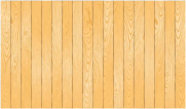 明るい木の板が縦に並んだ壁ベクター背景