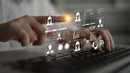 ID security ensures personal data protection with secure login systems, digital identity...