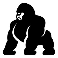 Gorilla Silhouette