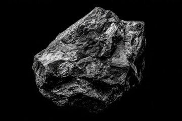 Fototapeta premium Close-up of a dark stone