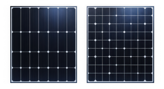 Solar panel isolated on transparent background, clean energy for the future - Powered by Adobe