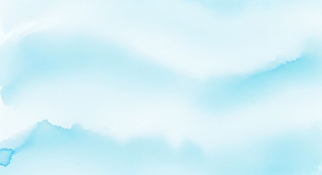 Soft blue watercolor wash background with subtle texture light blue