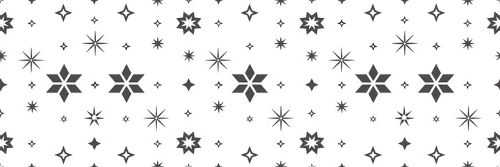 Winter, snowflake, pattern, seamless, festive, holiday, background, textile, decoration, abstract, seasonal, graphic, icy, cold, star, repeat, geometric, wallpaper, frosty, symmetrical