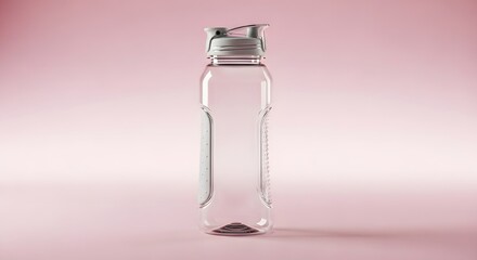 Modern Reusable Water Bottle with Flip-Top Lid