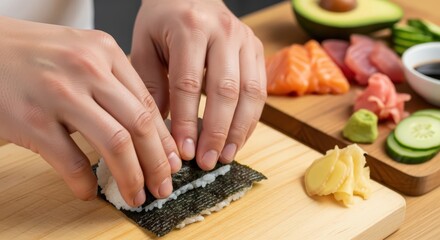chef's hands cut fresh vegetables on a chopping board preparing a healthy food meal in the kitchen