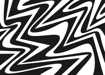 Abstract background with seamless gradient wavy and zigzag line pattern