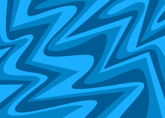 Abstract background with seamless gradient wavy and zigzag line pattern