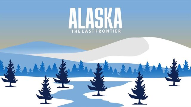 Alaska the last frontier with beautiful views