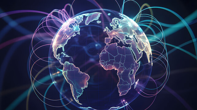 Global network connections data