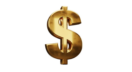 gold dollar sign