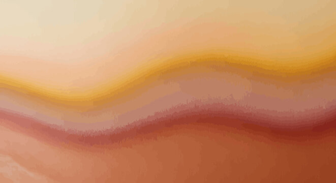 Abstract watercolor gradient with warm hues evoking a serene sunset