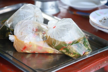 Thai food, local Thai food ready to eat