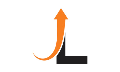 modern letter L finance logo
