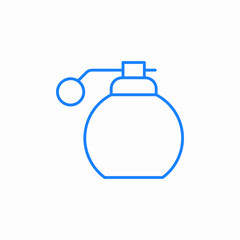perfume bottle icon sign vector