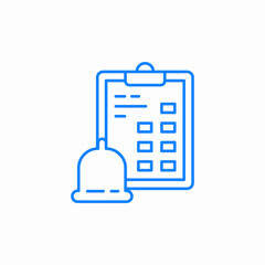 todo list reminder icon sign vector