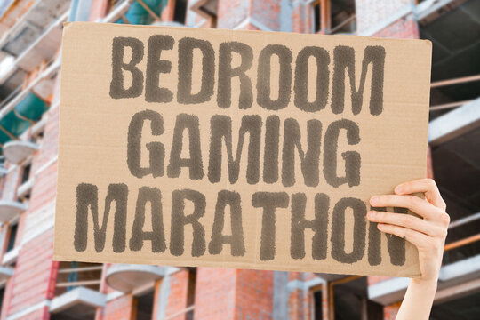 "Bedroom Gaming Marathon" Youth glued to controllers. CONSOLE.GAME.TEEN.HOURS.PLAY.