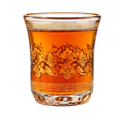 Clear bottle containing refreshing water against a transparent backdrop providing thirst quenching.