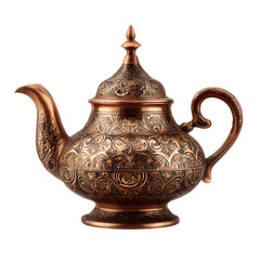 Golden samosas on white plate, served with a savory dipping sauce,isolated on transparent.