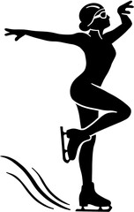 Figure Skating Illustration