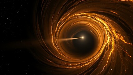 inflection. A dark matter vortex warping the fabric of spacetime, with light bending into impossible shapes. STEM education sheets, lab safety posters, designed for biotech research communications.