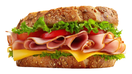 Big burgur made from natural organic meat and vegetables cooked in a josper for a festive party on a white background