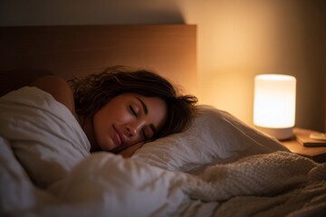 Peaceful sleep moment bedroom sanctuary photography cozy environment intimate viewpoint