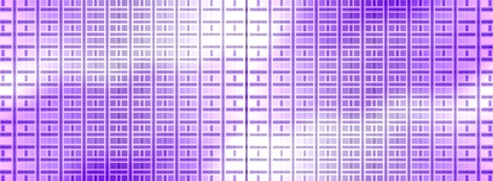 Illustration of a mesmerizing purple and white geometric pattern creating a visually striking background design