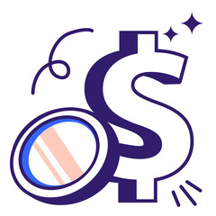 Business, Finance, e-commerce and library icon