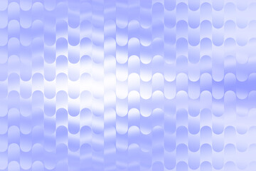 Illustration of abstract light blue pattern with wavy shapes and soft gradient for modern background use