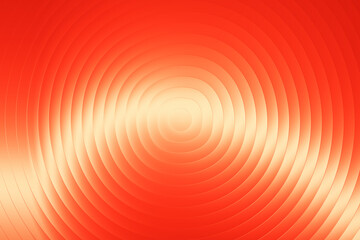Illustration of vivid red concentric circles create a mesmerizing and dynamic abstract background design element