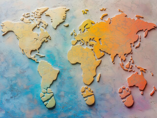 Visualizing a Refugee’s Journey on a World Map with Small Footprints