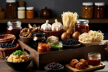 still life with spices