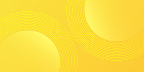 abstract yellow background with circular swirl patterns and soft gradients. Suitable for cheerful themes, summer designs, futuristic and creative marketing visuals.eps10