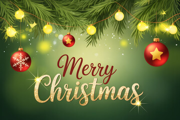 merry christmas and happy new year background