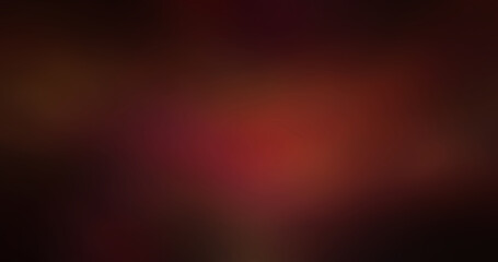 Warm Dark Red and Brown Abstract Gradient Background with Blurry Hues of Orange and Black, Soft Bokeh Effect for Design Overlay or Textured Backdrop