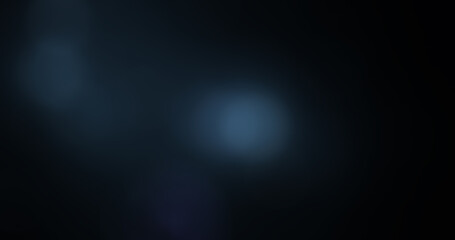 Elegant Abstract Dark Blue Background with Soft Blurry Light Flares, Subtle Bokeh Effect, and Smooth Gradient Texture for Digital Design Overlay