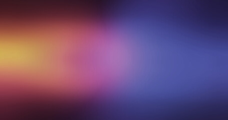 Vibrant Orange Pink Blue Blurred Gradient Abstract Background with Smooth Color Transition and Soft Focus for Modern Design and Digital Art