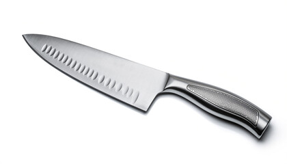 High-quality stainless steel kitchen knife with a comfortable grip for precise slicing and dicing