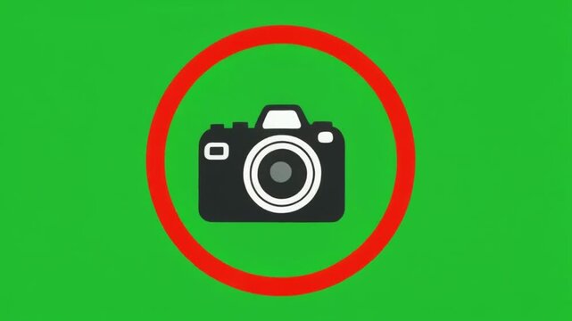 vector illustration of a camera, not camera