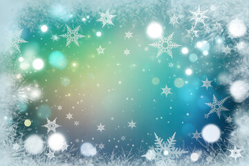 blue christmas background