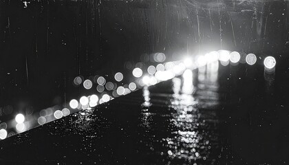 retro film overlay effect with scratch dust and light leaks, retro grain noisy film distressed texture light leak flare on black background, Black and white