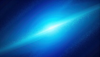 Blur light rays. Defocused neon glow. Sci-Fi illumination. Bokeh navy blue color gradient ultraviolet radiance flare on dark black futuristic abstract copy space background.